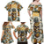 Pineapple Skull Family Matching Off Shoulder Maxi Dress and Hawaiian Shirt Summer Paradise TS04 - Polynesian Pride