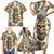 Pineapple Skull Family Matching Short Sleeve Bodycon Dress and Hawaiian Shirt Summer Paradise TS04 - Polynesian Pride