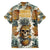 Pineapple Skull Family Matching Short Sleeve Bodycon Dress and Hawaiian Shirt Summer Paradise TS04 - Polynesian Pride