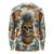 Pineapple Skull Long Sleeve Shirt Summer Paradise TS04 - Polynesian Pride