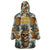 Pineapple Skull Wearable Blanket Hoodie Summer Paradise TS04 One Size Multicolor - Polynesian Pride