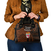 Straight Outta Kadavu Fiji Shoulder Handbag Tribal Polynesian Tattoo Coat Of Arms Flag TS04 - Polynesian Pride