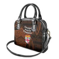 Straight Outta Kadavu Fiji Shoulder Handbag Tribal Polynesian Tattoo Coat Of Arms Flag TS04 - Polynesian Pride