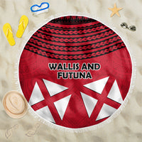 Wallis And Futuna Beach Blanket Polynesian Tattoo Flag Map