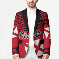 Wallis And Futuna Blazer Polynesian Tattoo Flag Map