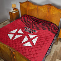 Wallis And Futuna Quilt Polynesian Tattoo Flag Map TS04 - Polynesian Pride
