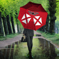 Wallis And Futuna Umbrella Polynesian Tattoo Flag Map