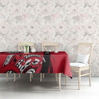 Wallis And Futuna Tablecloth Tribal Polynesian Tattoo Flag Motif