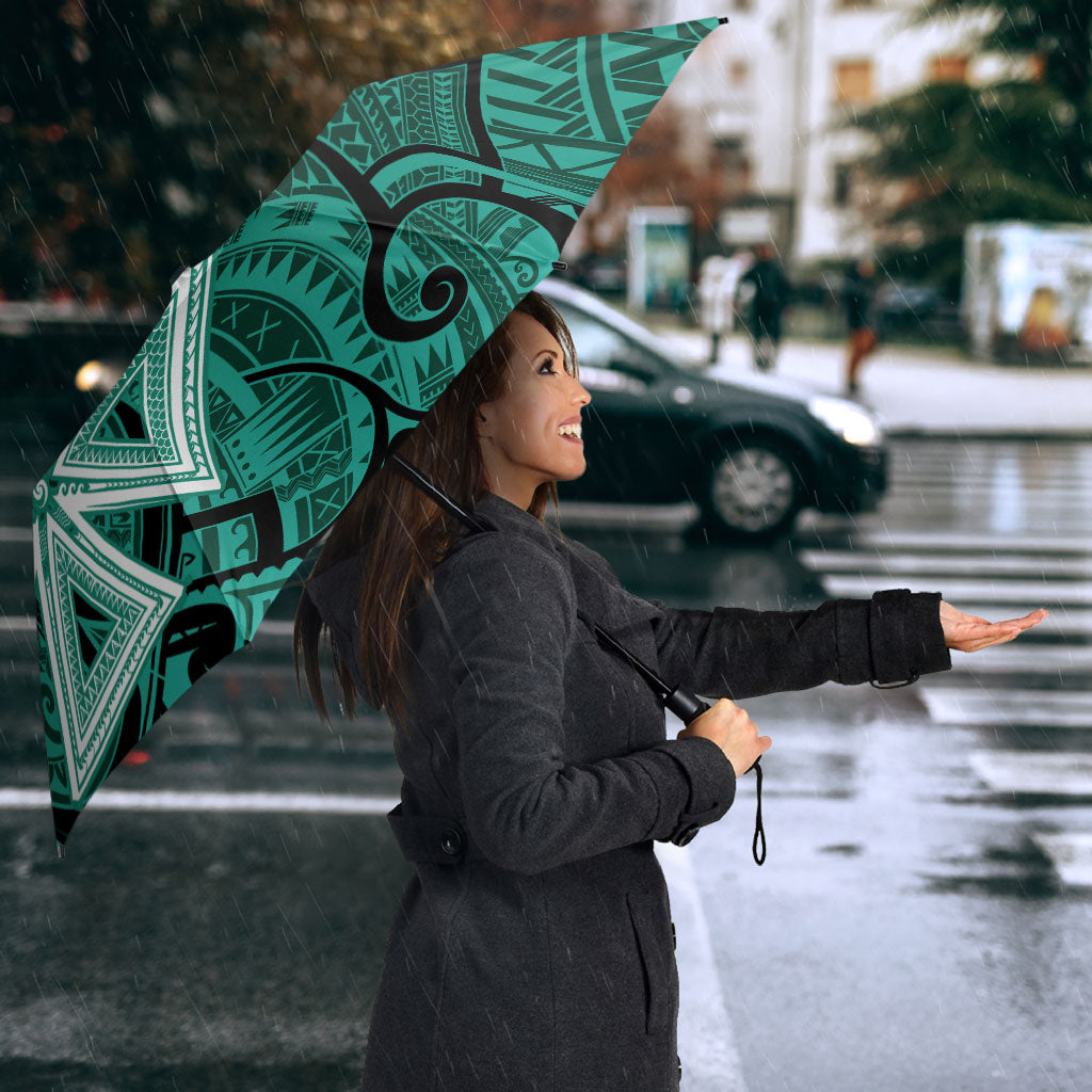 Wallis And Futuna Umbrella Tribal Polynesian Tattoo Heritage Cross Flag