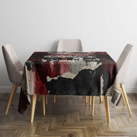 Samoa Black Saturday 1929 Tablecloth Mau Movement Vintage Newspaper Grunge Polynesian TS04 - Polynesian Pride