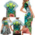 Polynesian Hawaii Family Matching Short Sleeve Bodycon Dress and Hawaiian Shirt Kanaka with Crab Tribal tattoo TS04 - Polynesian Pride