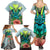 Polynesian Hawaii Family Matching Summer Maxi Dress and Hawaiian Shirt Kanaka with Crab Tribal tattoo TS04 - Polynesian Pride