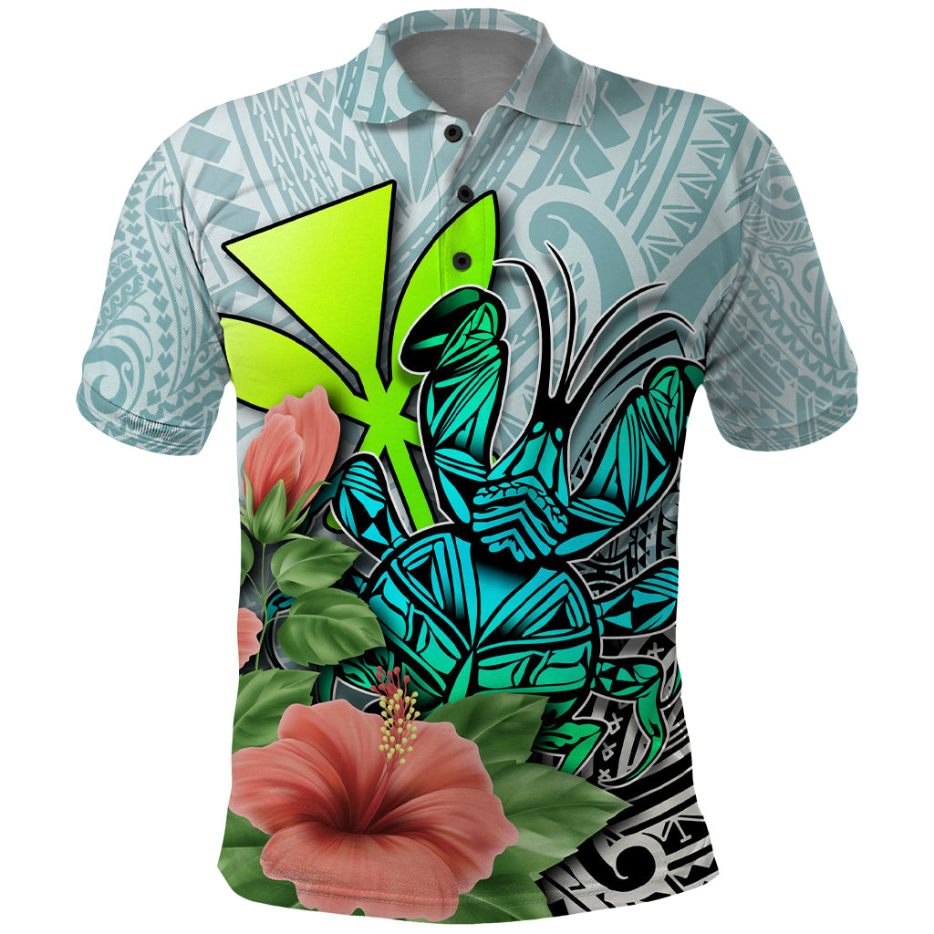 Polynesian Hawaii Polo Shirt Kanaka with Crab Tribal tattoo TS04 Multicolor - Polynesian Pride