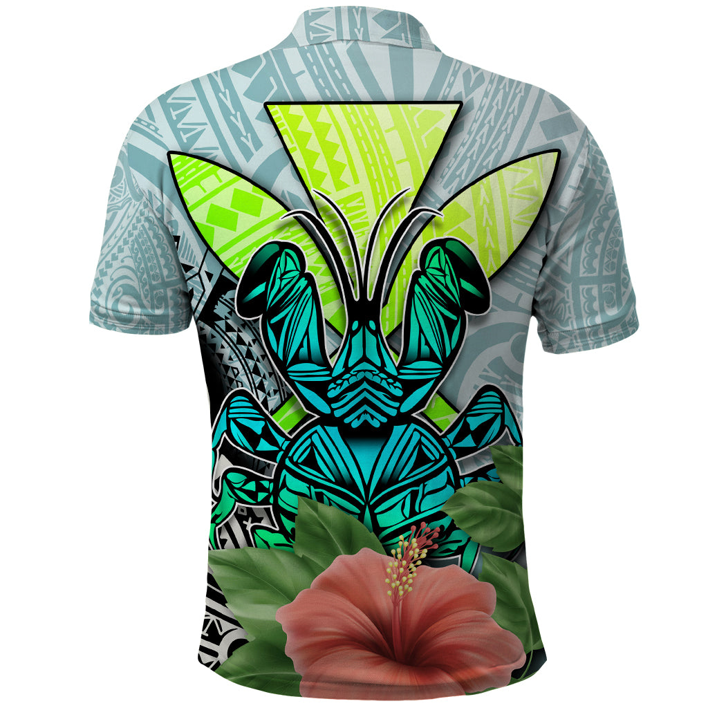 Polynesian Hawaii Polo Shirt Kanaka with Crab Tribal tattoo TS04 - Polynesian Pride