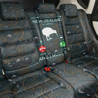 New Zealand is Calling and I Must Go Back Car Seat Cover Kiwi Bird Silhouette TS04 - Polynesian Pride