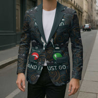 New Zealand is Calling and I Must Go Blazer Kiwi Bird Silhouette TS04 - Polynesian Pride