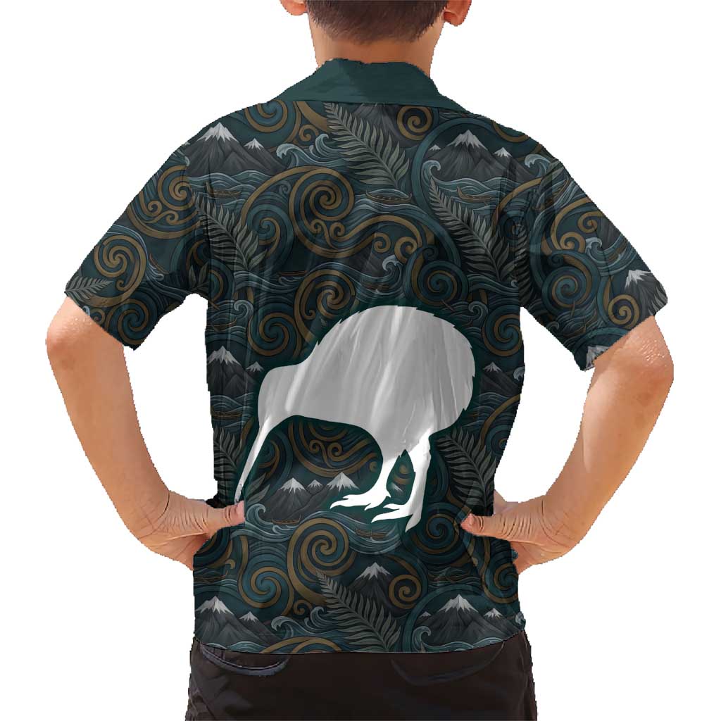 New Zealand is Calling and I Must Go Hawaiian Shirt Kiwi Bird Silhouette TS04 - Polynesian Pride