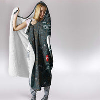 New Zealand is Calling and I Must Go Hooded Blanket Kiwi Bird Silhouette TS04 - Polynesian Pride