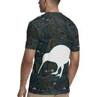 New Zealand is Calling and I Must Go Rugby Jersey Kiwi Bird Silhouette TS04 - Polynesian Pride