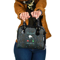 New Zealand is Calling and I Must Go Shoulder Handbag Kiwi Bird Silhouette TS04 One Size Multicolor - Polynesian Pride