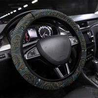 New Zealand is Calling and I Must Go Steering Wheel Cover Kiwi Bird Silhouette TS04 Universal Fit Multicolor - Polynesian Pride
