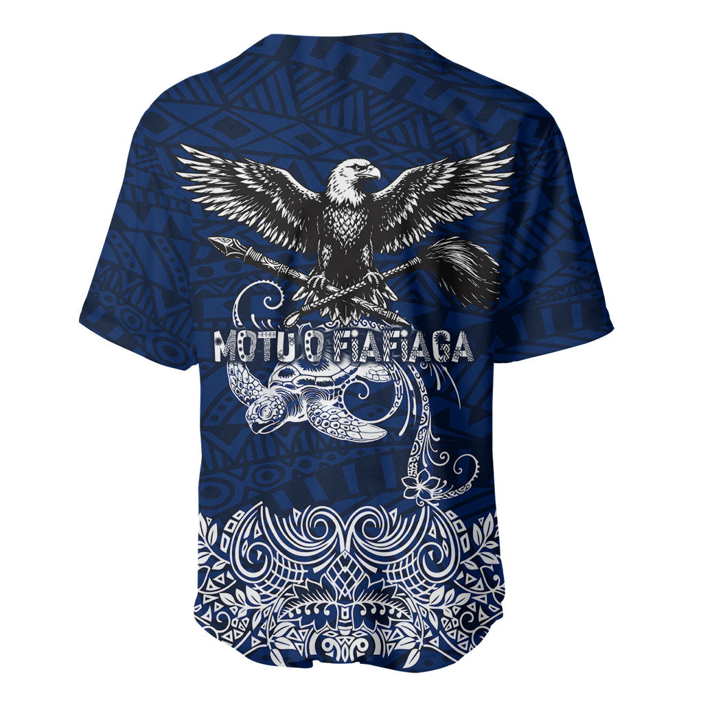 American Samoa Eagle Baseball Jersey Sea Turtle Traditional Polynesian Tribal Tattoo