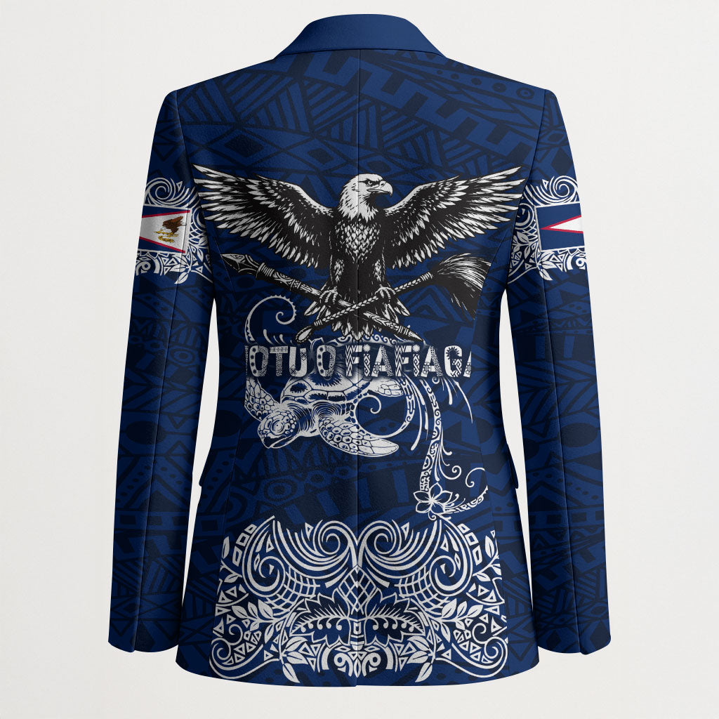 American Samoa Eagle Blazer Sea Turtle Traditional Polynesian Tribal Tattoo