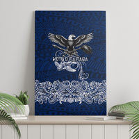 American Samoa Eagle Canvas Wall Art Sea Turtle Traditional Polynesian Tribal Tattoo