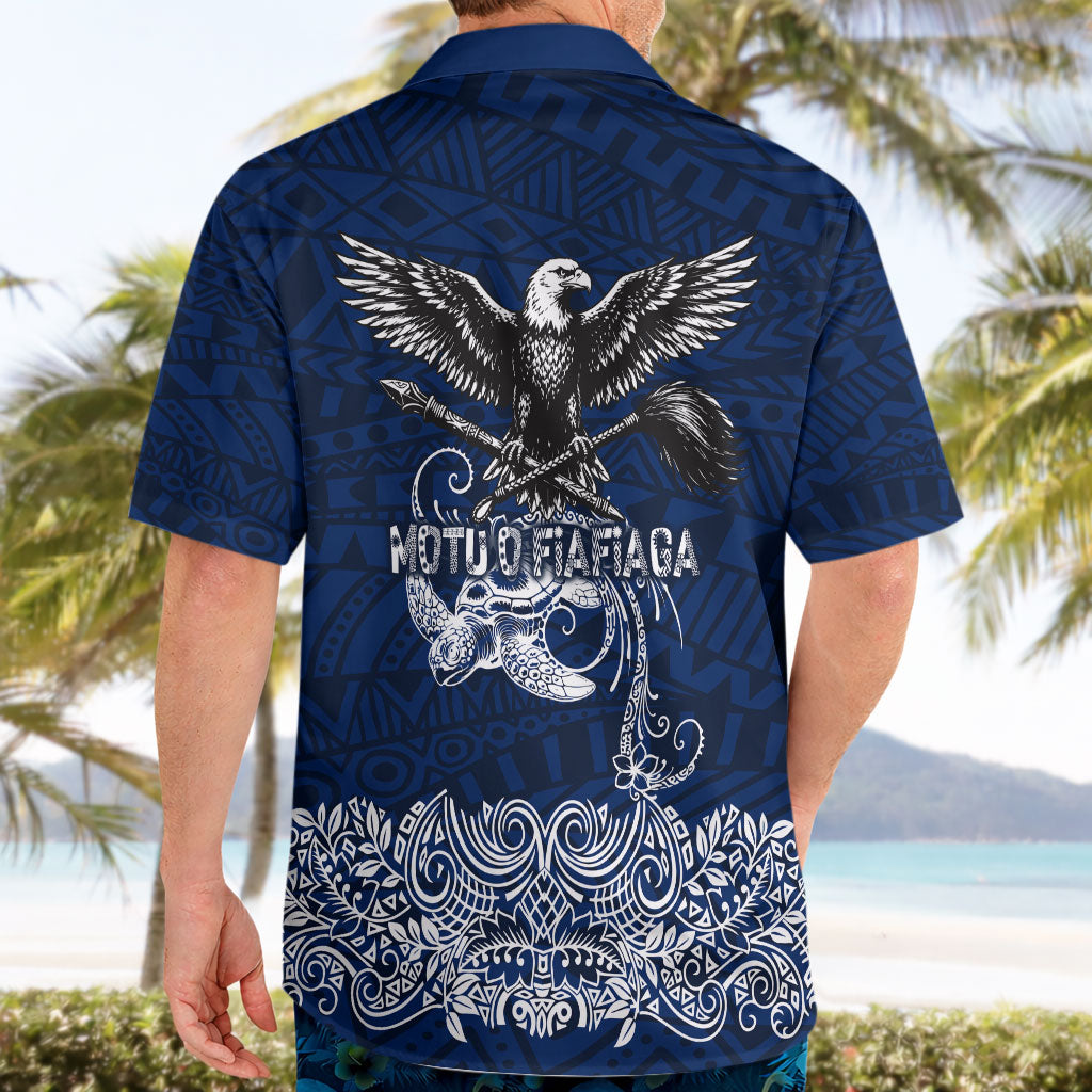 American Samoa Eagle Hawaiian Shirt Sea Turtle Traditional Polynesian Tribal Tattoo