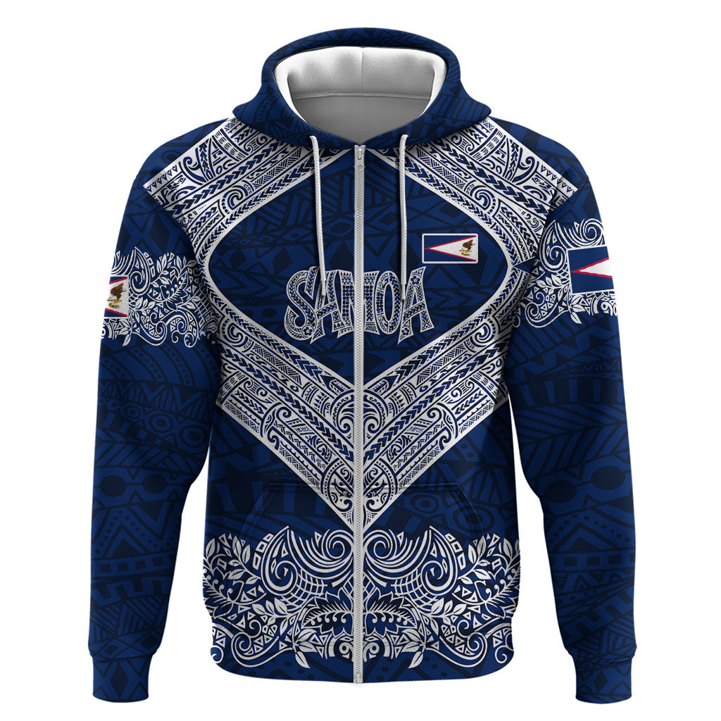 American Samoa Eagle Hoodie Sea Turtle Traditional Polynesian Tribal Tattoo