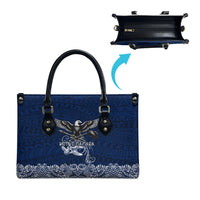 American Samoa Eagle Leather Bag Sea Turtle Traditional Polynesian Tribal Tattoo