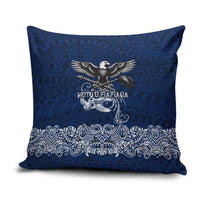 American Samoa Eagle Pillow Cover Sea Turtle Traditional Polynesian Tribal Tattoo