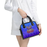 Personalized Polynesian 60th Birthday Shoulder Handbag Polynesian Tribal Art Vintage Ocean Pattern TS04 - Polynesian Pride