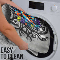 Chur Bro Shaka Sign Bathroom Set New Zealand Koru Colorful Graffiti Splash TS04 - Polynesian Pride