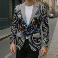 Chur Bro Shaka Sign Blazer New Zealand Koru Colorful Graffiti Splash TS04 - Polynesian Pride