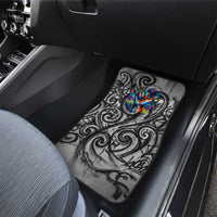 Chur Bro Shaka Sign Car Mats New Zealand Koru Colorful Graffiti Splash TS04 - Polynesian Pride