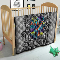 Chur Bro Shaka Sign Quilt New Zealand Koru Colorful Graffiti Splash TS04 - Polynesian Pride