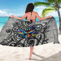 Chur Bro Shaka Sign Sarong New Zealand Koru Colorful Graffiti Splash TS04 - Polynesian Pride