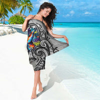 Chur Bro Shaka Sign Sarong New Zealand Koru Colorful Graffiti Splash TS04 - Polynesian Pride