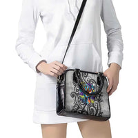 Chur Bro Shaka Sign Shoulder Handbag New Zealand Koru Colorful Graffiti Splash TS04 - Polynesian Pride