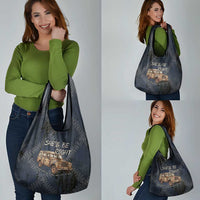 New Zealand She’ll Be Right Grocery Bag NZ Slang No. 8 Wire Map Pattern TS04 - Polynesian Pride