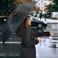 New Zealand She’ll Be Right Umbrella NZ Slang No. 8 Wire Map Pattern TS04 - Polynesian Pride