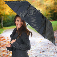 New Zealand She’ll Be Right Umbrella NZ Slang No. 8 Wire Map Pattern TS04 - Polynesian Pride