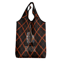 Tu Meke Maori New Zealand Slang Grocery Bag with Glow Neon Step Style TS04 - Polynesian Pride