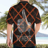 Tu Meke Maori New Zealand Slang Hawaiian Shirt with Glow Neon Step Style TS04 - Polynesian Pride