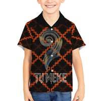 Tu Meke Maori New Zealand Slang Hawaiian Shirt with Glow Neon Step Style TS04 - Polynesian Pride