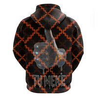Tu Meke Maori New Zealand Slang Hoodie with Glow Neon Step Style TS04 - Polynesian Pride