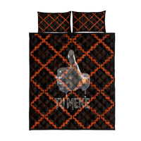 Tu Meke Maori New Zealand Slang Quilt Bed Set with Glow Neon Step Style TS04 - Polynesian Pride