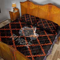 Tu Meke Maori New Zealand Slang Quilt Bed Set with Glow Neon Step Style TS04 - Polynesian Pride