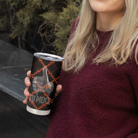 Tu Meke Maori New Zealand Slang Tumbler Cup with Glow Neon Step Style TS04 - Polynesian Pride